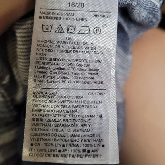 Wide leg stripped pants - Picture 4 of 6